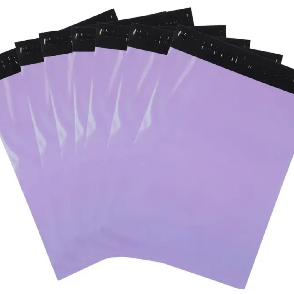 📬 25ct Purple Poly Mailers -Tearproof, Waterproof, Self Sealing 6" X 9" ☆》NEW《☆